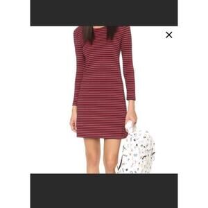 🔴 Madewell Sorbonne Dress in Sailor Stripe – Size L